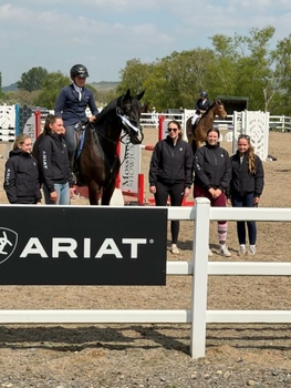Billy Colclough Claims Double Podium in Thrilling Ariat Senior British Novice Second Round at Willow Banks